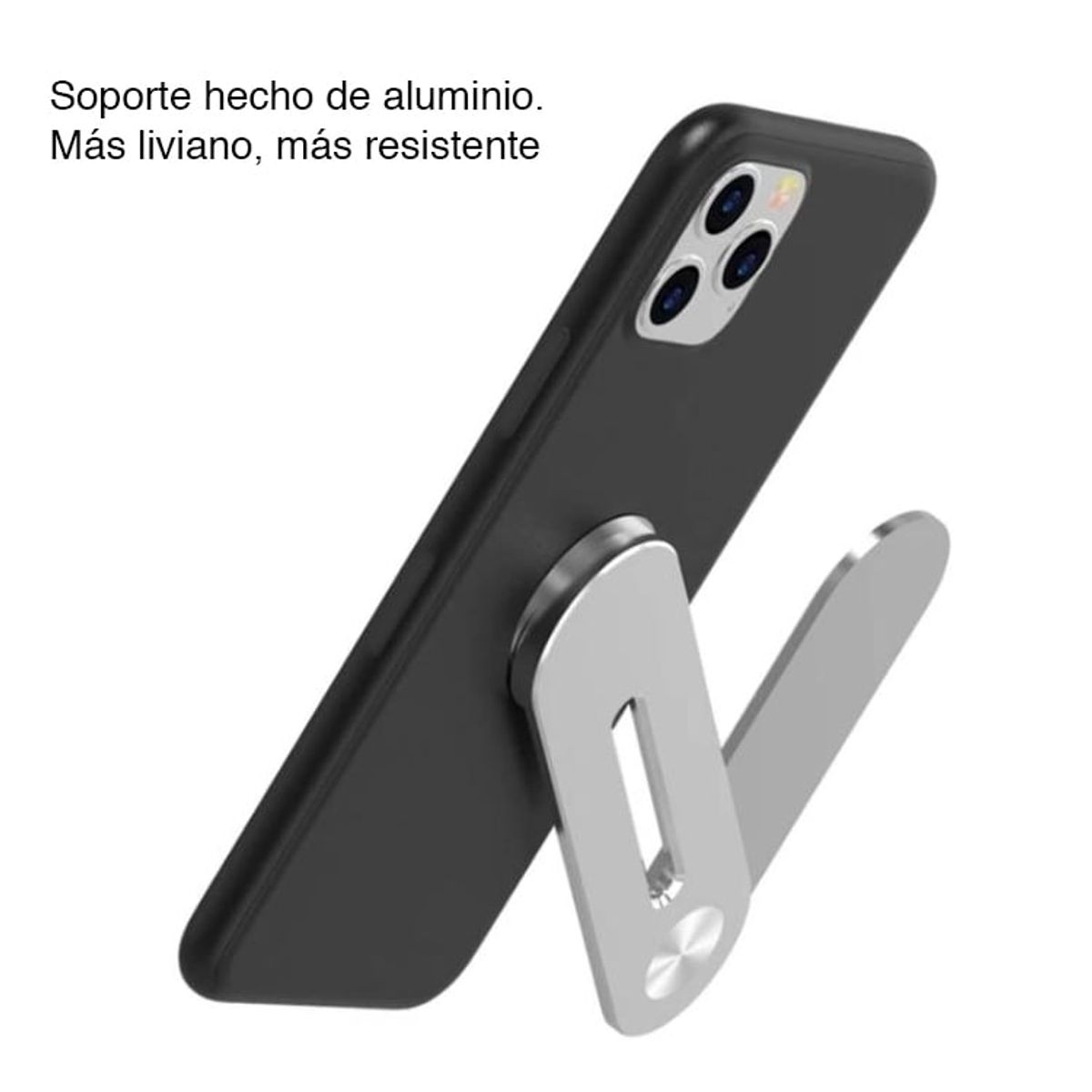 NEWO - Soporte celular para Notebook Magnético Aluminio imán NW-SA