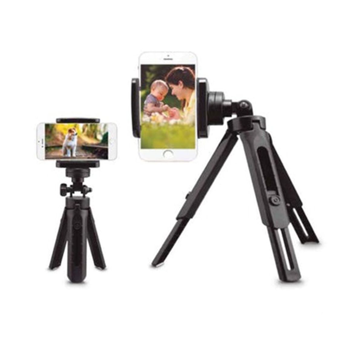 DBLUE - Tripode escala mini multiángulos ajustable 180°-360°