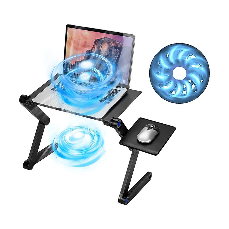 GENERICO - Mesa para notebook ergonómica ajustable con mesa para mouse