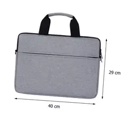 OEM - Bolso Notebook 13 14 Pulgadas Funda Maletin Gris