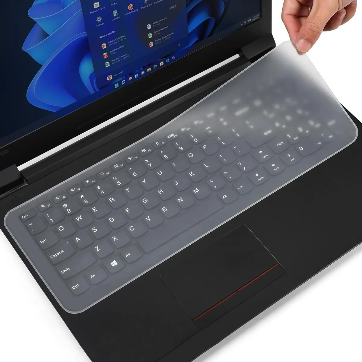 OEM - Protector Teclado Notebook 14 Membrana Silicona Transparente