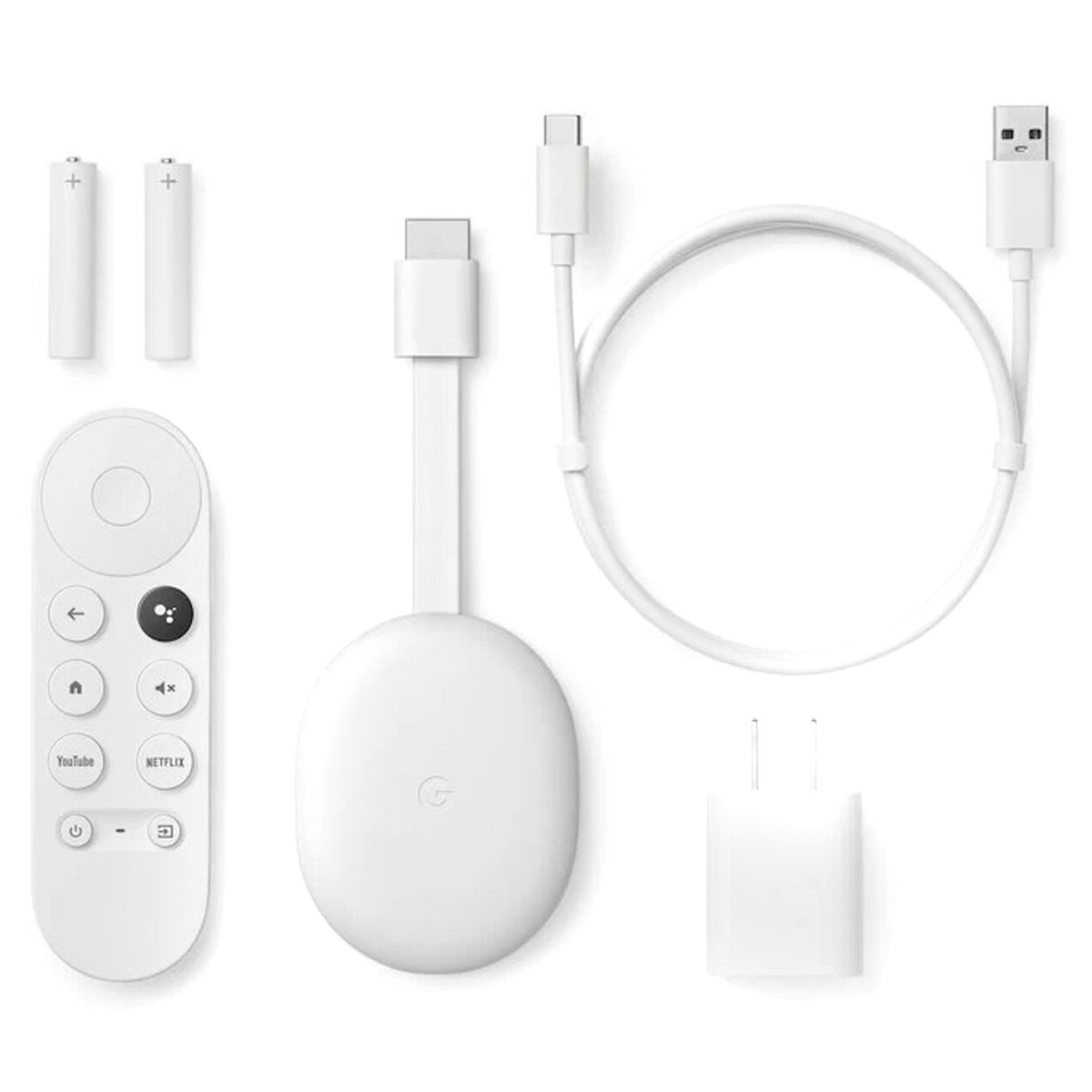 GOOGLE - Chromecast Con Google Tv 4K Blanco New Gen