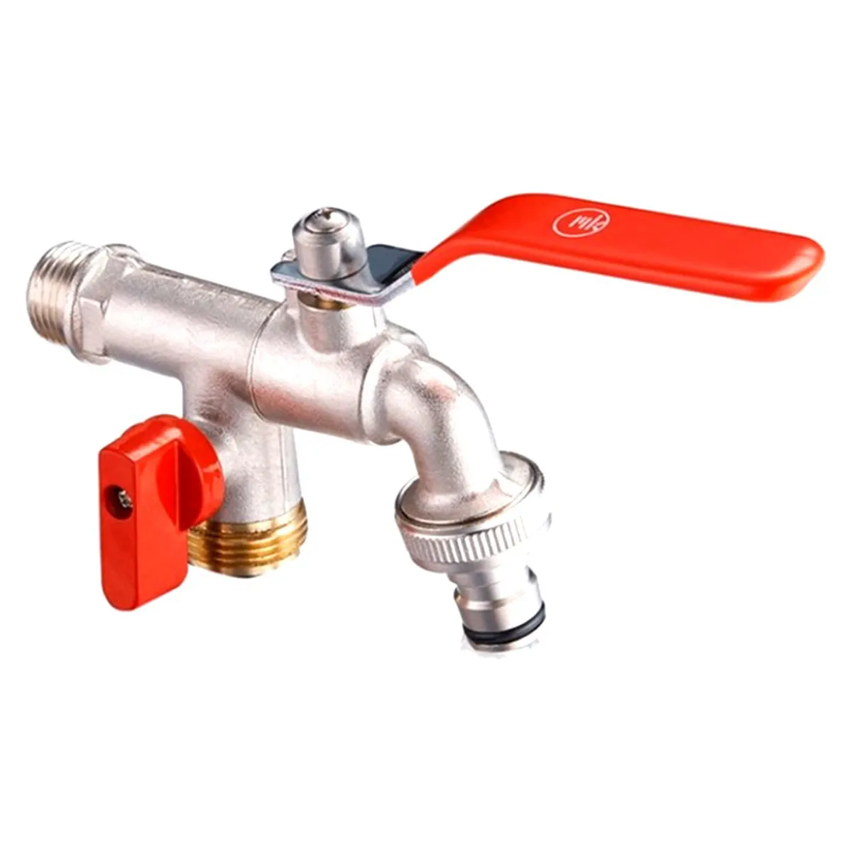 CONNOR - Llave De Jardín Con Doble Salida 12