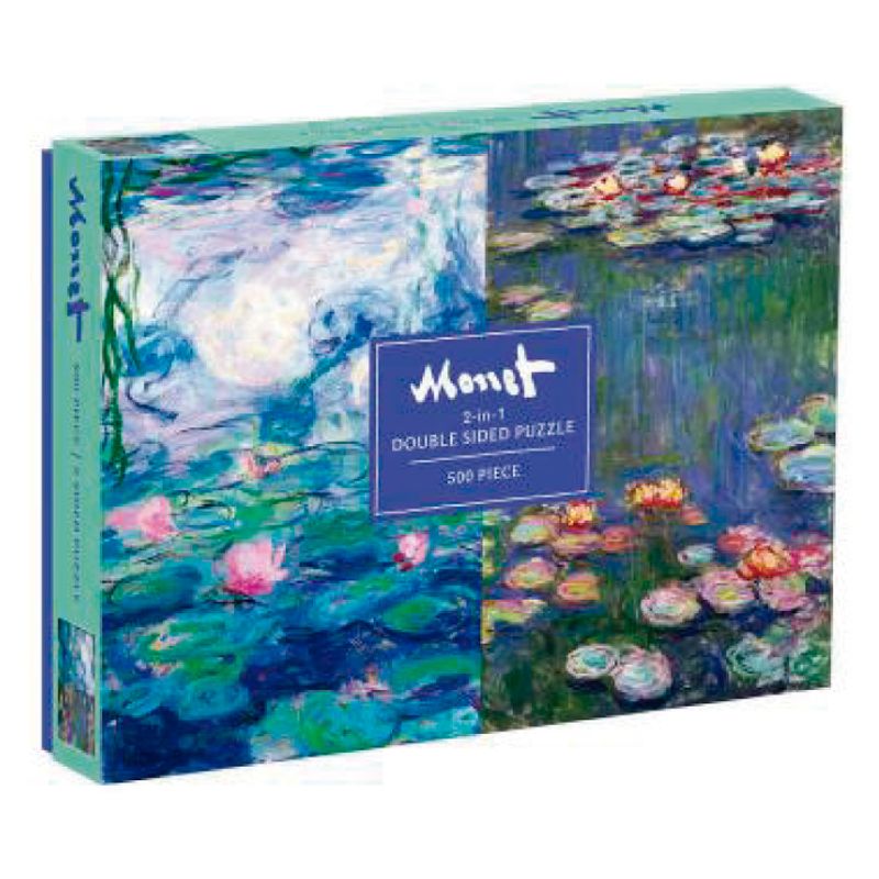 GALISON - Rompecabeza Doble De Claude Monet - 500 Piezas