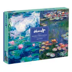 GALISON - Rompecabeza Doble De Claude Monet - 500 Piezas