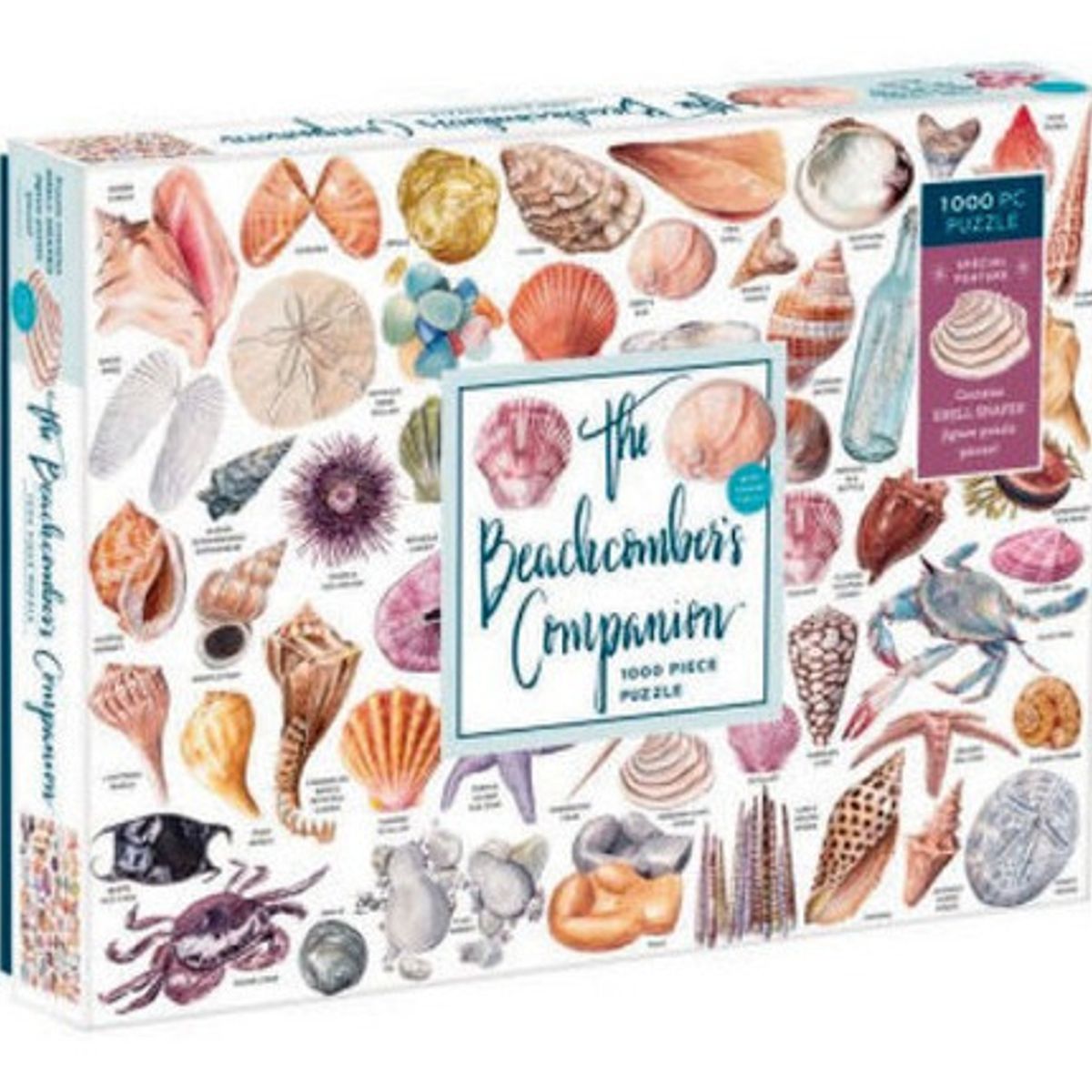 GALISON - Rompezabeza Shaped Pc Beachcomber'S Companion - 1000 Piezas