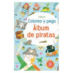 USBORNE - Album De Piratas - Coloreo y Pego