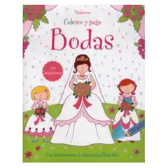 USBORNE - Bodas - Coloreo y Pego