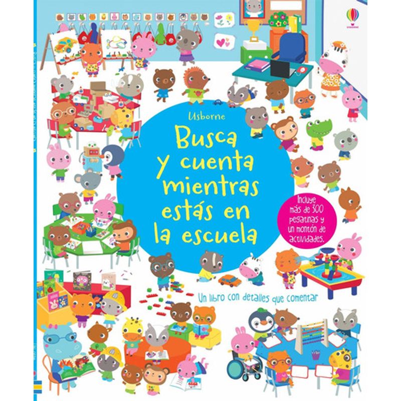 USBORNE - Busca y Encuentra Mientras Estas En La Escuela