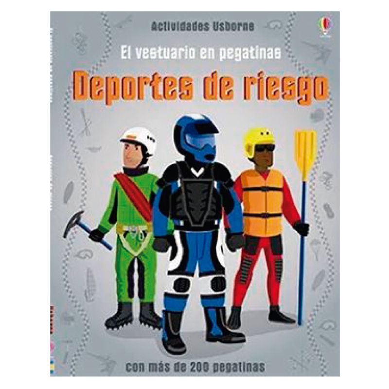 USBORNE - Deportes De Riesgo ( El Vestuario En Pegatinas )