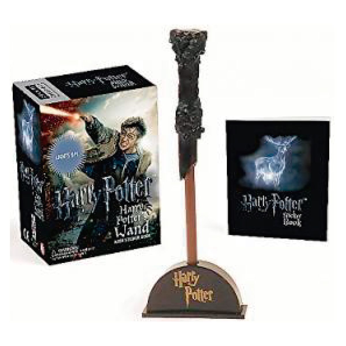 RUNNING PRESS - Figura Harry Potter Wizard'S Wand With Sticker Book