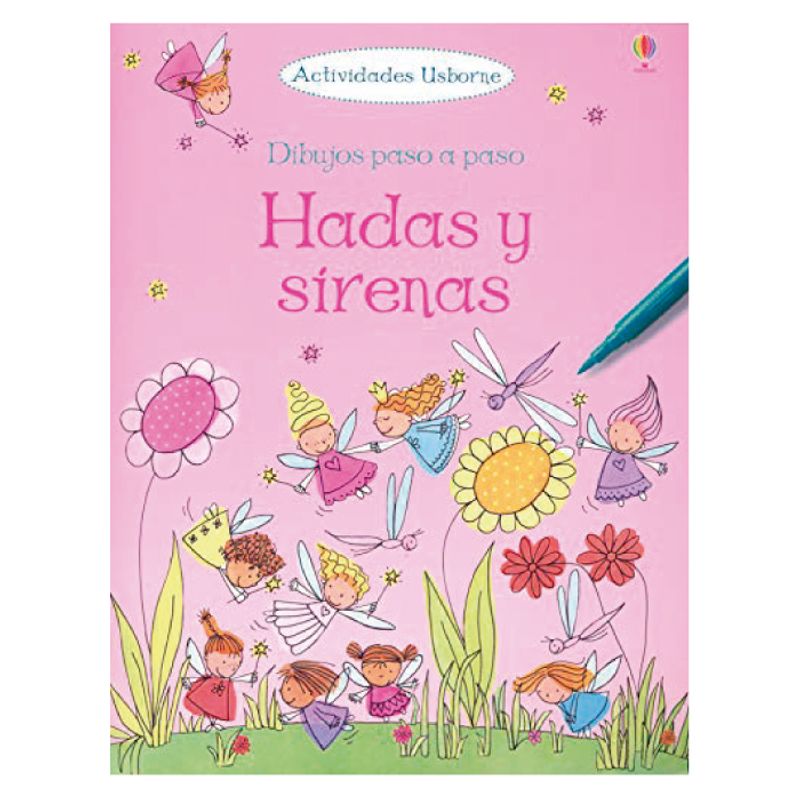 USBORNE - Hadas y Sirenas ( Dibujos Paso A Paso )