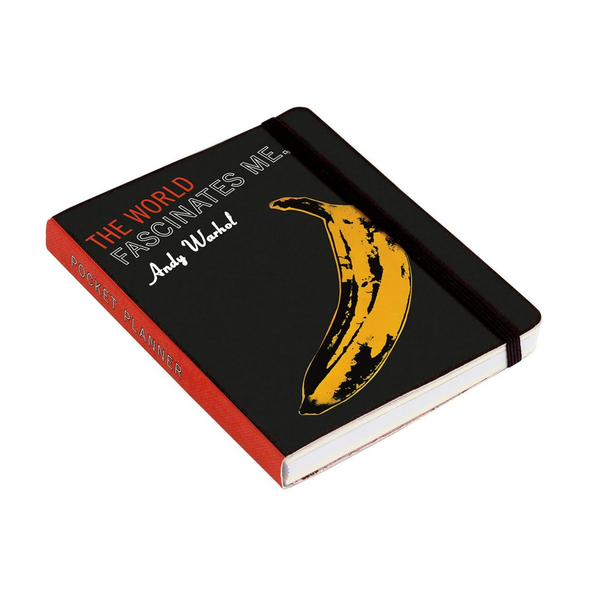 GALISON - Libreta De Bosillo Andy Warhol: The World Fascinates Me