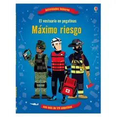 USBORNE - El Vestuario Maximo Riesgo En Pegatinas
