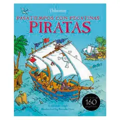 USBORNE - Piratas - Pasatiempos Con Pegatinas