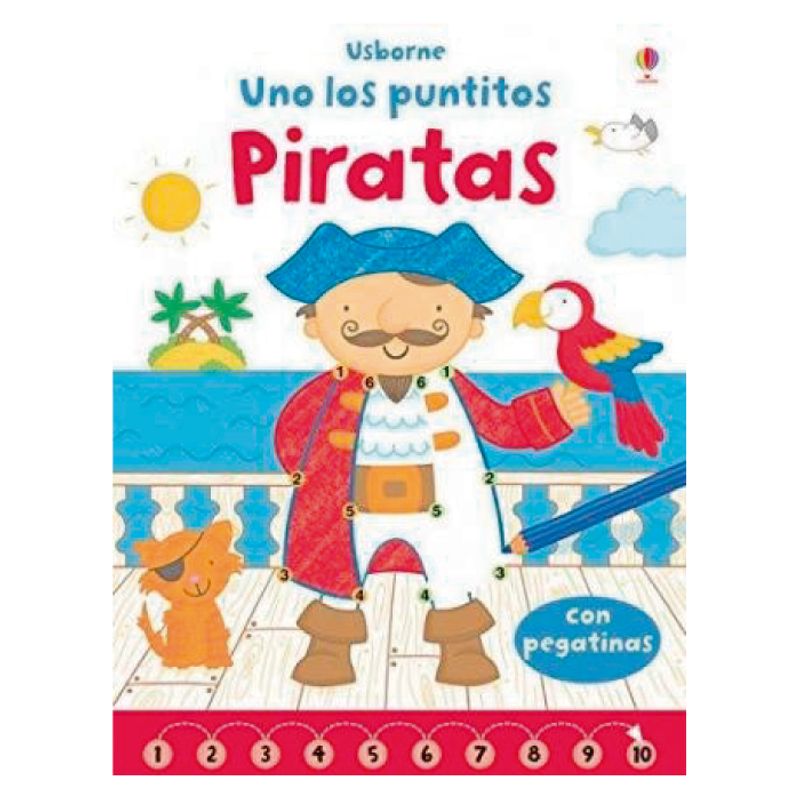 USBORNE - Une Los Puntitos Piratas