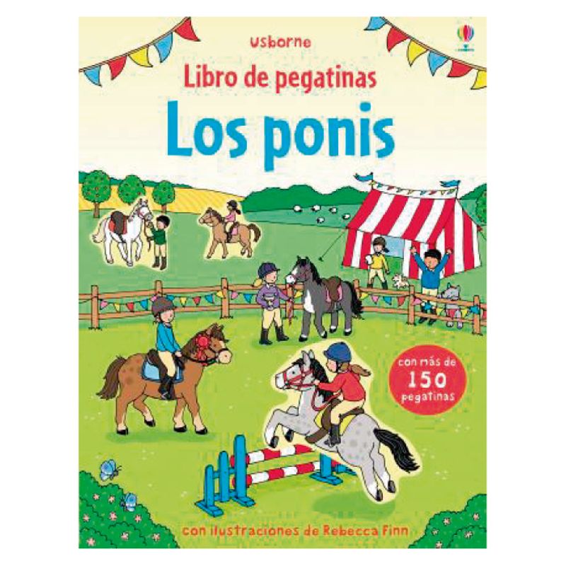 USBORNE - Los Ponis Libro De Pegatinas