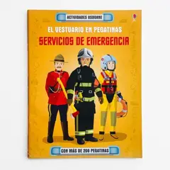 USBORNE - Servicios De Emergencia - Vestuario En Pegatinas