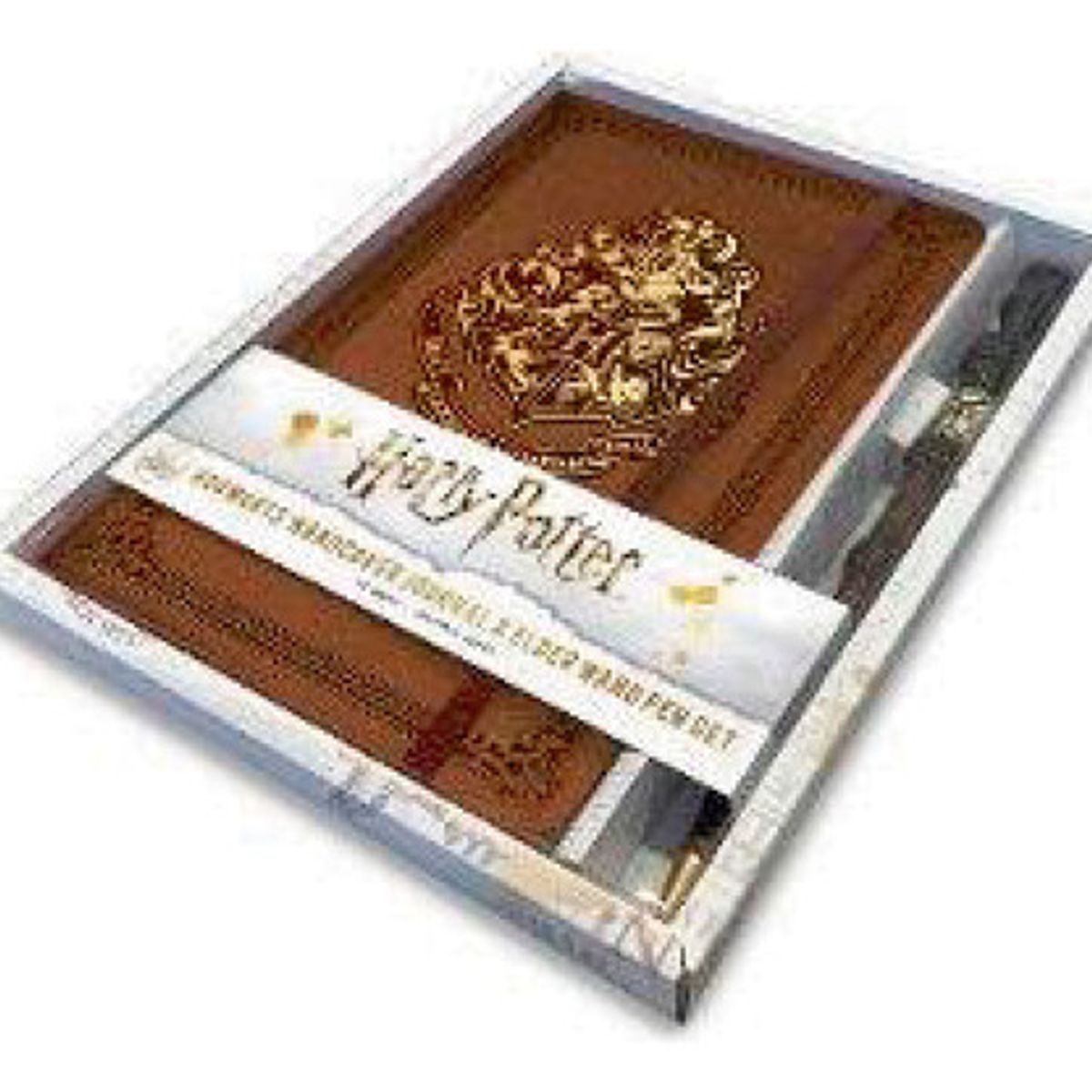 RETAILEXPRESS - Harry Potter Set Bolígrafo Varita y Libreta Tapa Dura Hogwarts