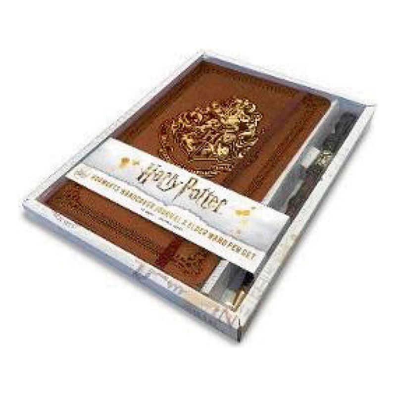 RETAILEXPRESS - Harry Potter Set Bolígrafo Varita y Libreta Tapa Dura Hogwarts