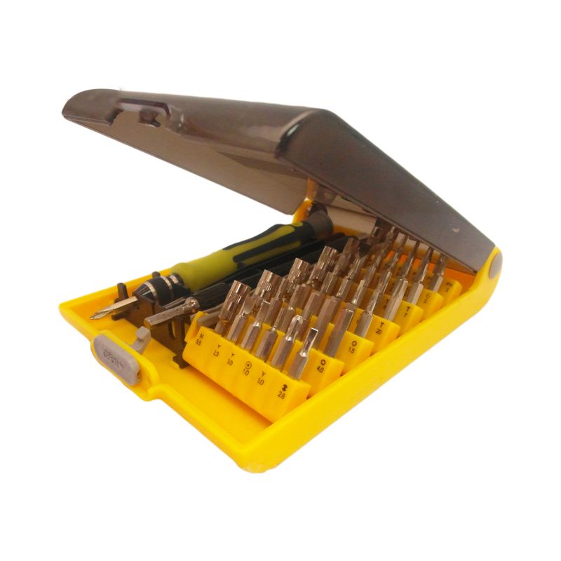 DATACOM - Set Atornillador Precisión 45 Piezas Inter C Datacom