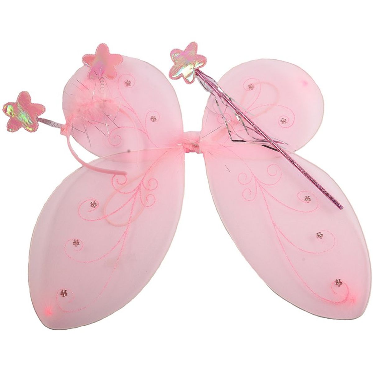 FESTEJARTE - Disfraz hada color rosado