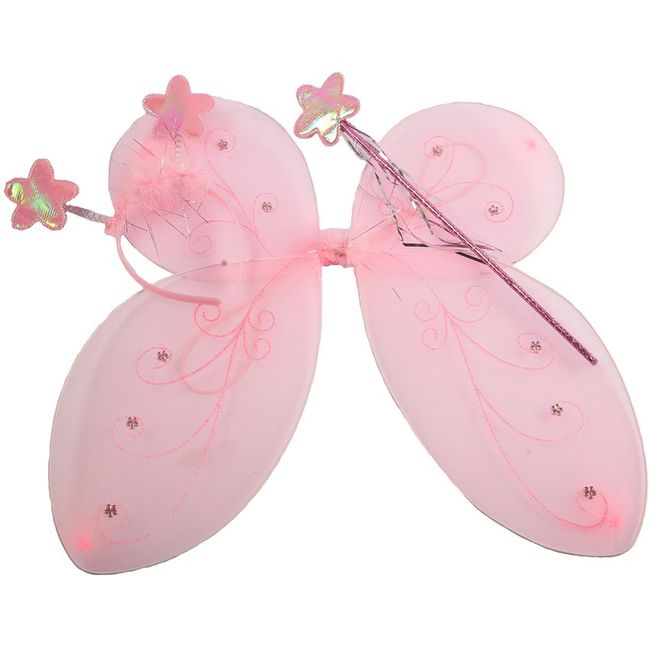 FESTEJARTE - Disfraz hada color rosado