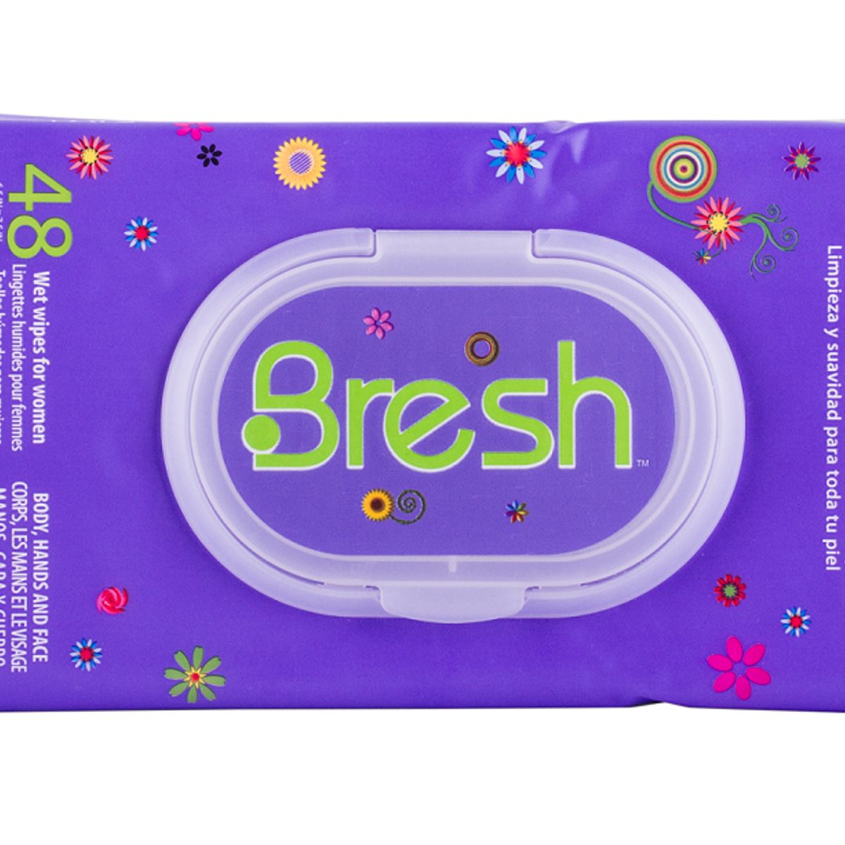 BRESH - Pack 5 Toallas Húmedas Femeninas Bresh Diva