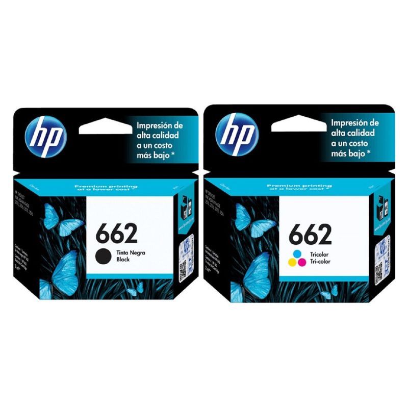 HP - Pack Hp 662 Negro  Color