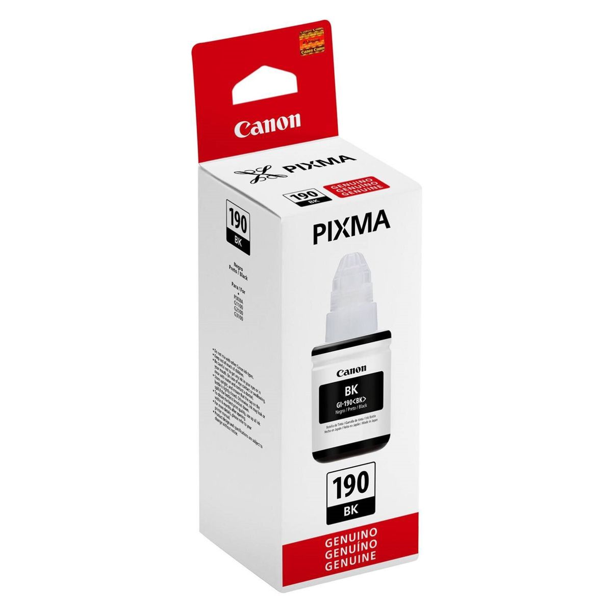 CANON - Tinta  Gi-190 Negro Original G1100 G2100 G2110 ..