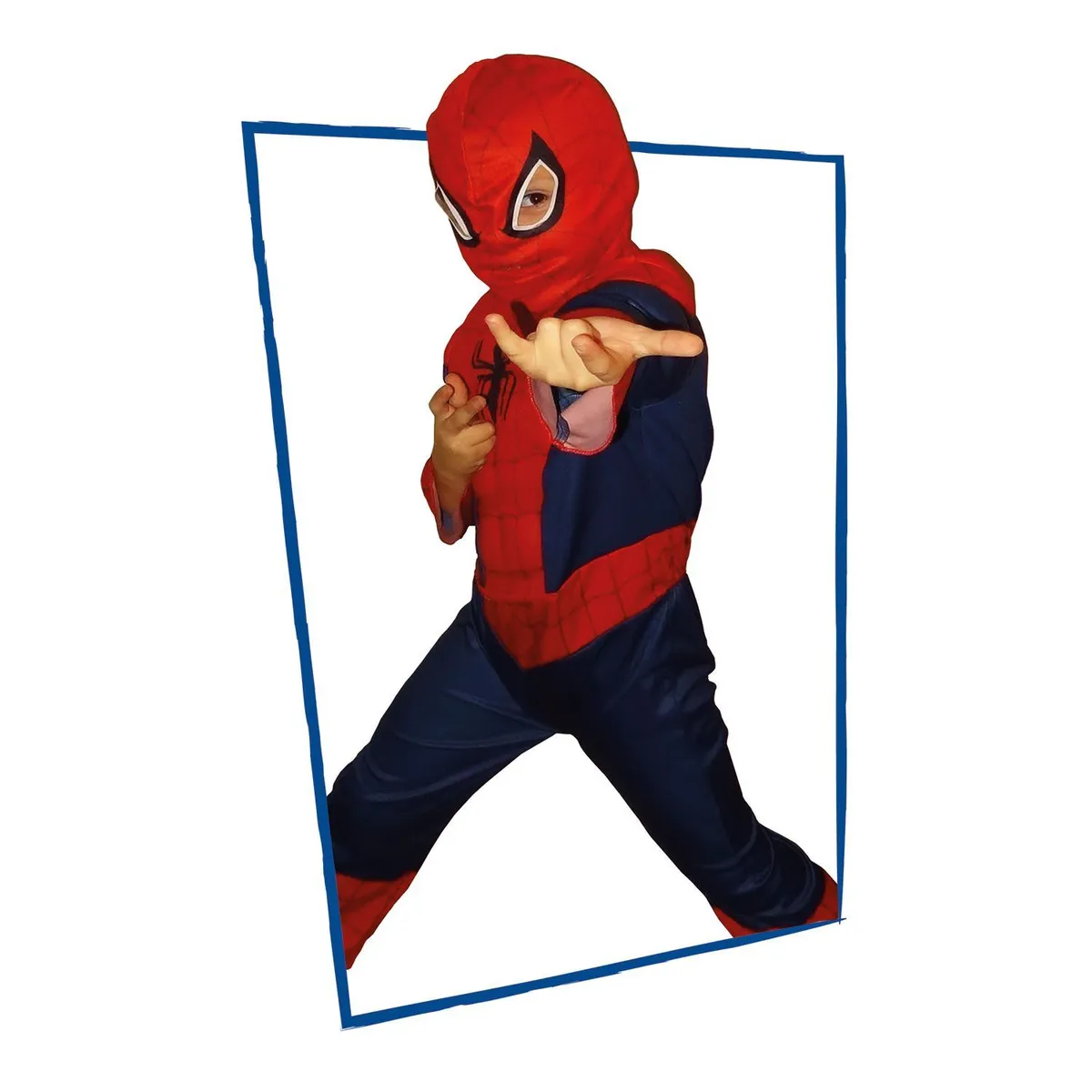 MARVEL - Disfraz Basico Spiderman 6 a 7 años Marvel Pronobel