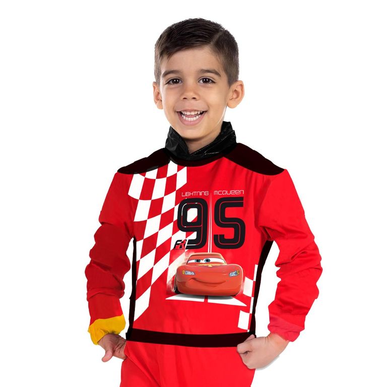 Disfraz Cars 6 A 7 Anos Pronobel Rojo ...