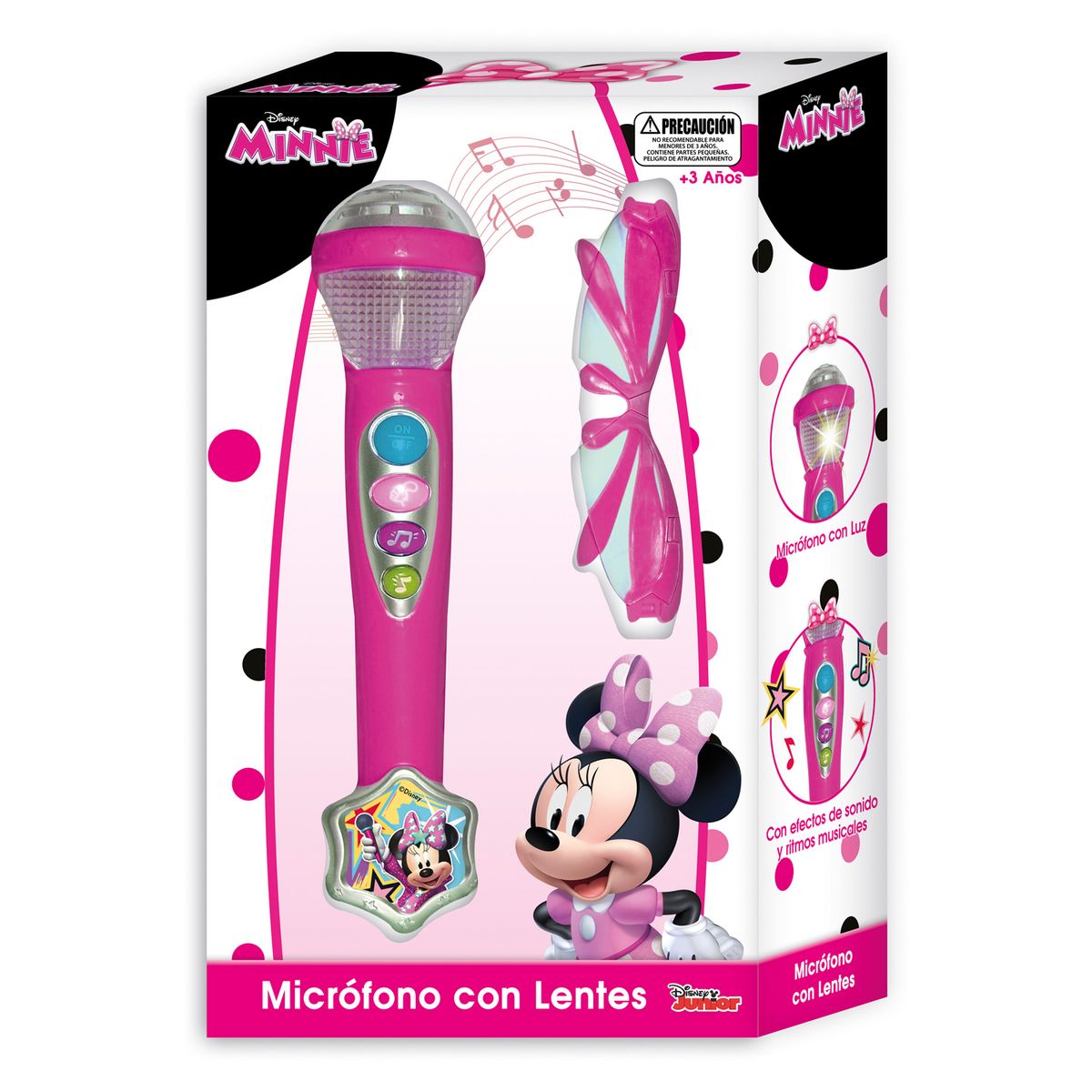 DISNEY - Microfono Con Lentes En Caja Minnie Disney Pronobel