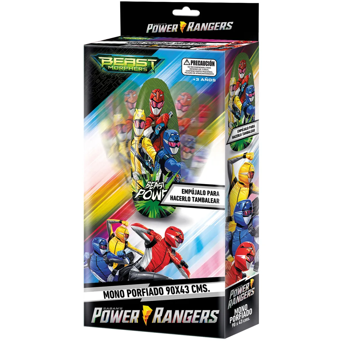 POWER RANGERS - Mono Porfiado Power Ranger Pronobel