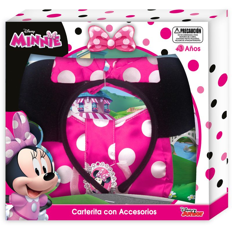 DISNEY - Cartera Con Accesorios Minnie Disney