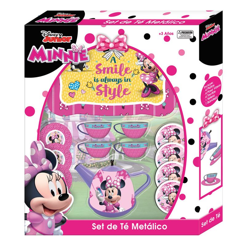 DISNEY - Set De Te Metalico 15 Pcs Minnie Disney Pronobel
