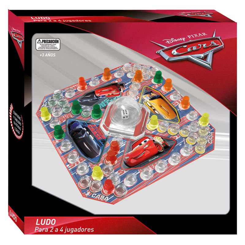 DISNEY - Juego De Ludo Cars Disney Pronobel