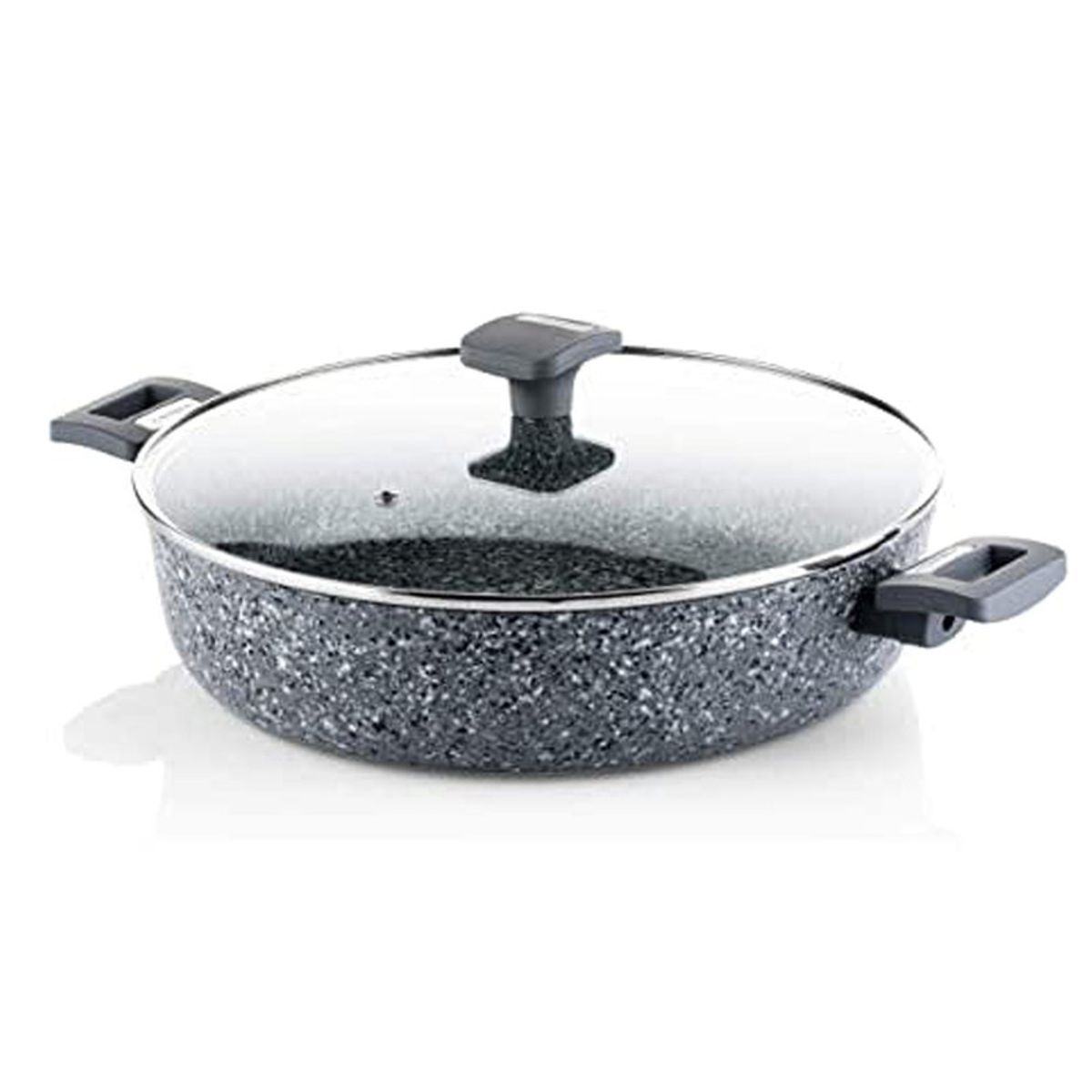 WESTINGHOUSE - Cacerola / Baja Con Tapa Marmol Gris 32 Cm 70L32Ggy