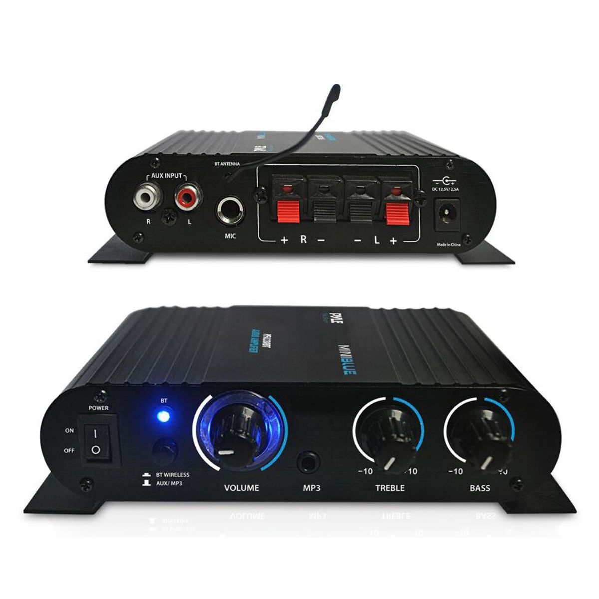 PYLE - Pyle Amplificador Estéreo Bluetooth