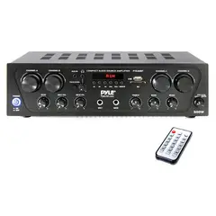 PYLE - Amplificador 4 canales con Bluetooth