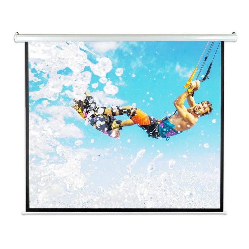 PYLE - Pantalla Telon Roller Para Proyector De 72 Pulgadas 159x90cm