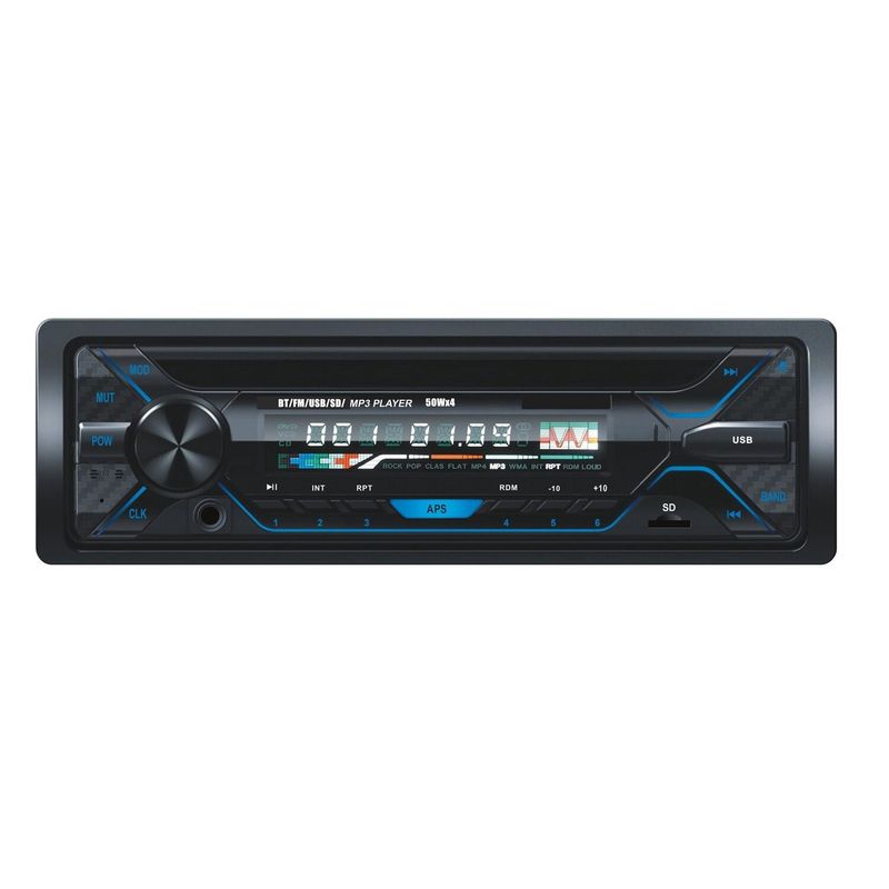 GT - Radio Auto Con Bluetooth 60 watts x 4 y 2 puertos USB