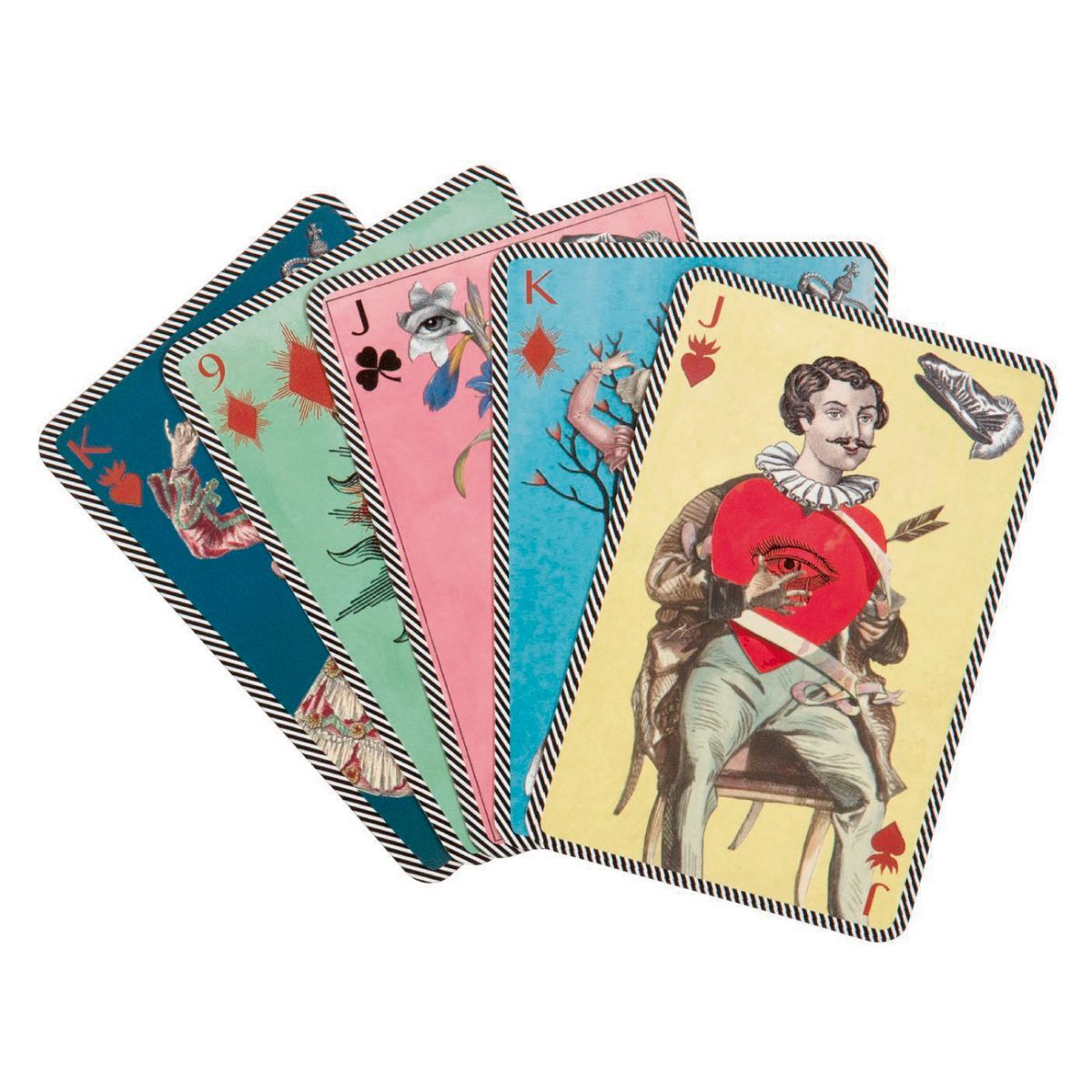GALISON - Juego De Naipes, Diseño De Christian Lacroix, Poker Face