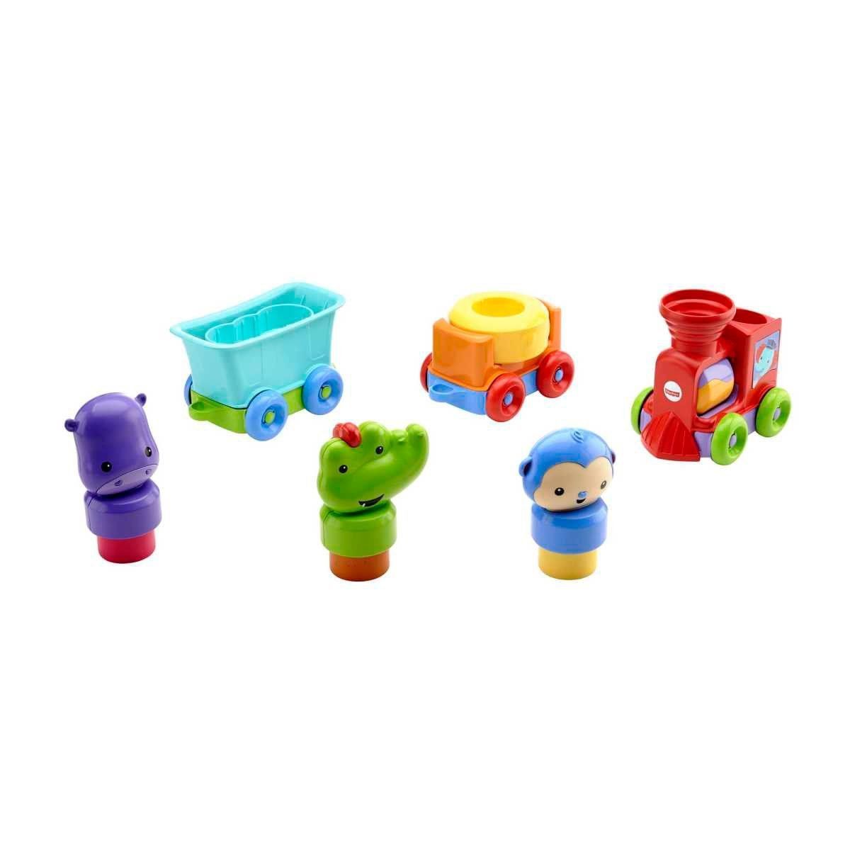 FISHER PRICE - Tren de actividades Fisher Price animales divertidos