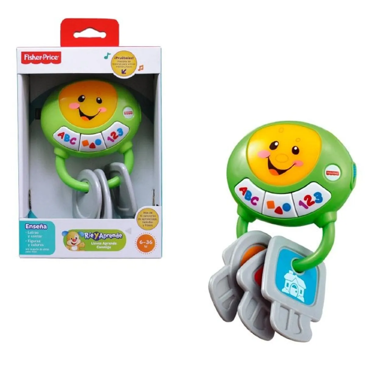 FISHER PRICE - Llaves interactivas Fisher Price aprendizaje colores y
