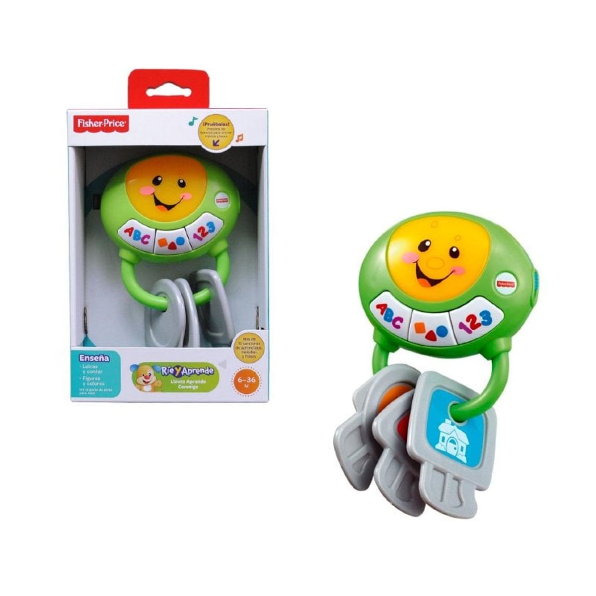 FISHER PRICE - Llaves interactivas Fisher Price aprendizaje colores y