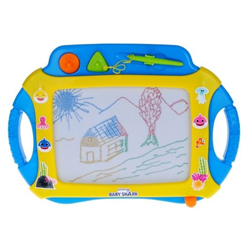 BABY SHARK - Pizarra Magica Grande A Color Baby Shark-