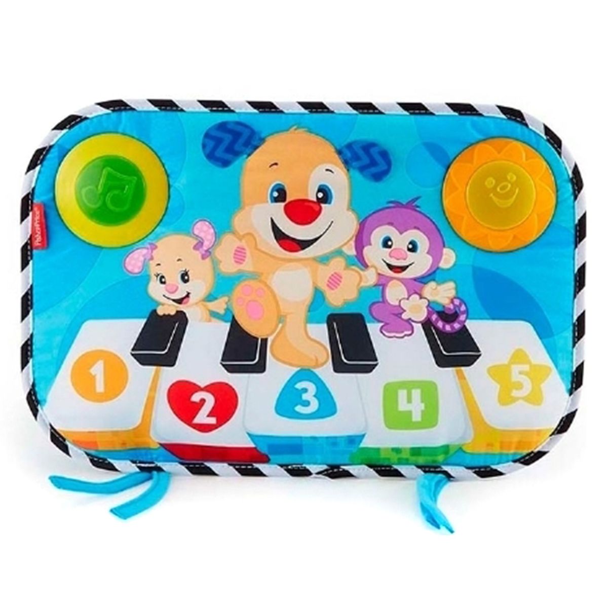 FISHER PRICE - Fisher Price Rie Y Aprende Piano Patadita Musical