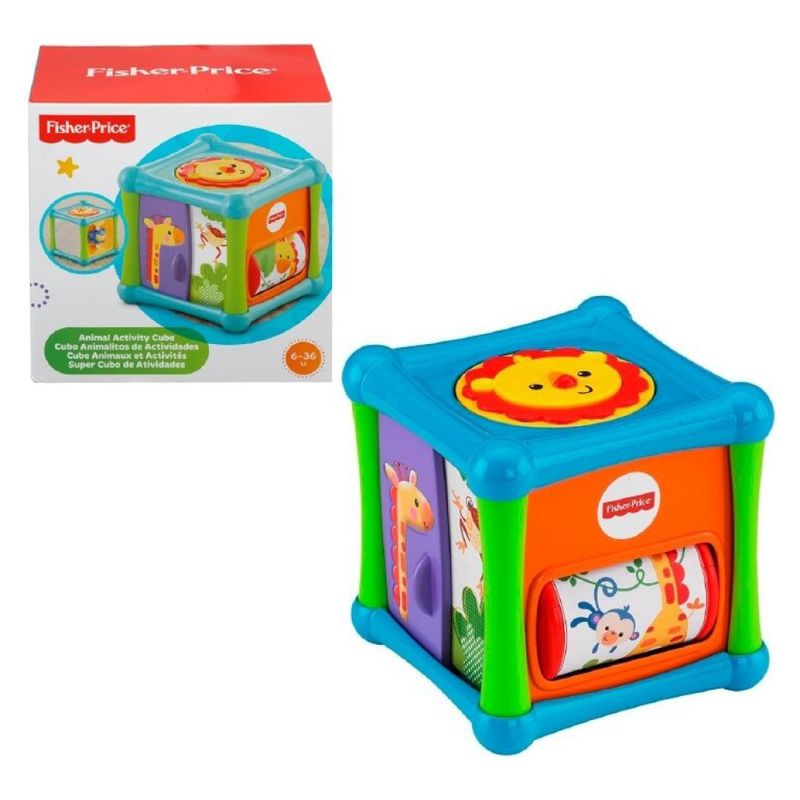 FISHER PRICE - Fisher Price Cubo Animalitos De Actividades