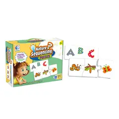 NOBEL TOYS - Juego Aprendizaje Secuencias Caja Con Asa 28x21x6cm